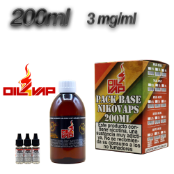 BASE PACK 200ML 50/50 OIL VAP