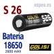 BATERÍA GOLISI S26 18650
