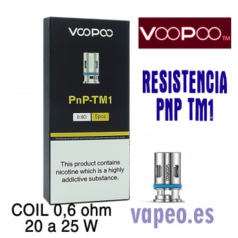 PNP TM1 RESISTENCIA 20-25W VOOPOO