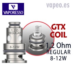 GTX REGULAR  1,2 OHM  COIL  VAPORESSO (Unidad)